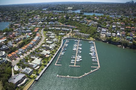 Aerial Image of HUNTERS HILL