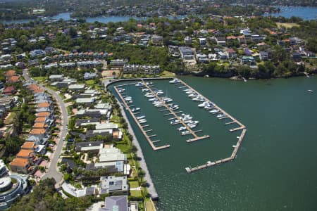 Aerial Image of HUNTERS HILL