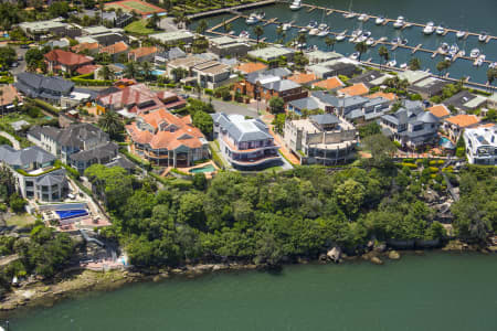 Aerial Image of HUNTERS HILL