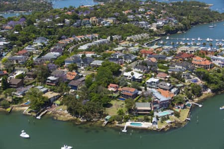 Aerial Image of HUNTERS HILL