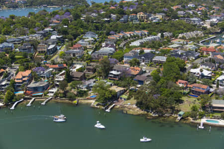 Aerial Image of HUNTERS HILL