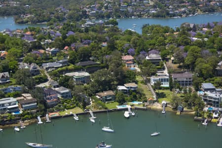 Aerial Image of HUNTERS HILL