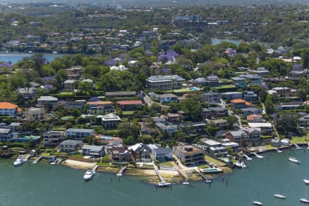 Aerial Image of HUNTERS HILL