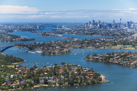 Aerial Image of GLADESVILLE, TENNYSON POINT & LOOKING GLASS BAY