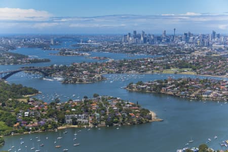 Aerial Image of GLADESVILLE, TENNYSON POINT & LOOKING GLASS BAY