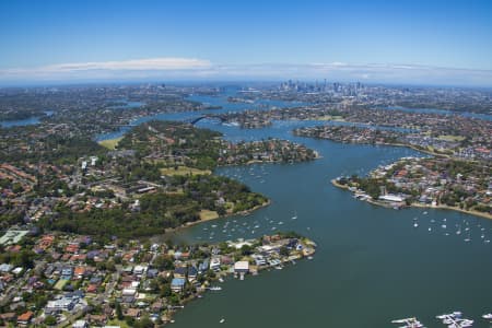 Aerial Image of GLADESVILLE, TENNYSON POINT & LOOKING GLASS BAY
