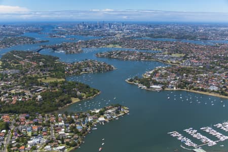 Aerial Image of GLADESVILLE, TENNYSON POINT & LOOKING GLASS BAY