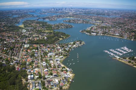 Aerial Image of GLADESVILLE, TENNYSON POINT & LOOKING GLASS BAY