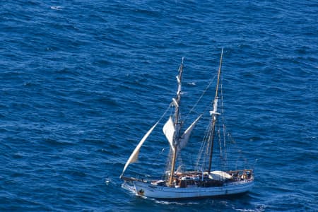 Aerial Image of SAILING SHIP OFF THE COAST OF VAUCLUSE & WATSONS BAY