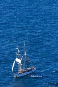 Aerial Image of SAILING SHIP OFF THE COAST OF VAUCLUSE & WATSONS BAY