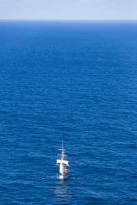 Aerial Image of SAILING SHIP OFF THE COAST OF VAUCLUSE & WATSONS BAY