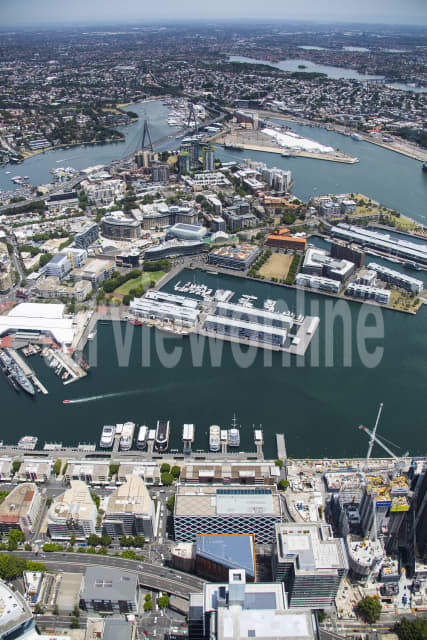 Aerial Image of King Street Wharf