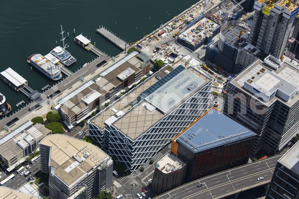 Aerial Image of King Street Wharf