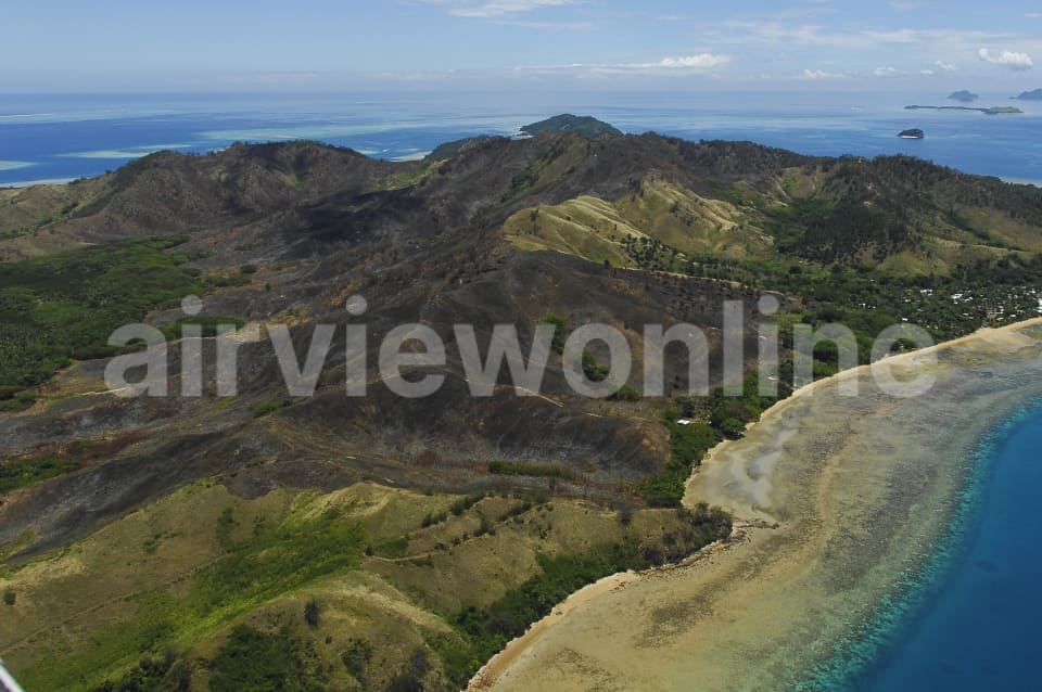 Aerial Image of Mamanuca Islands Fiji