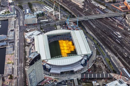 Aerial Image of ETIHAD STADIUM