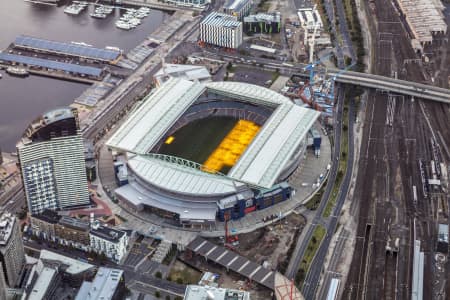 Aerial Image of ETIHAD STADIUM