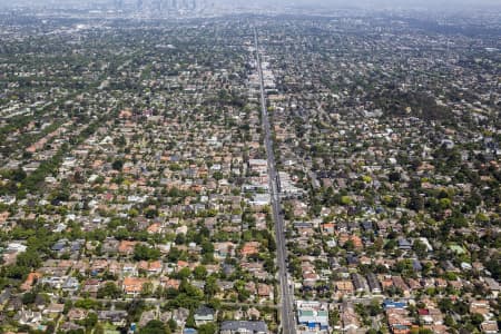 Aerial Image of BLACKBURN IN MELBOURNE