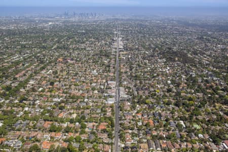 Aerial Image of BLACKBURN IN MELBOURNE