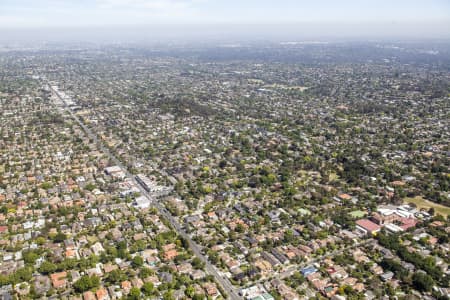 Aerial Image of BLACKBURN IN MELBOURNE