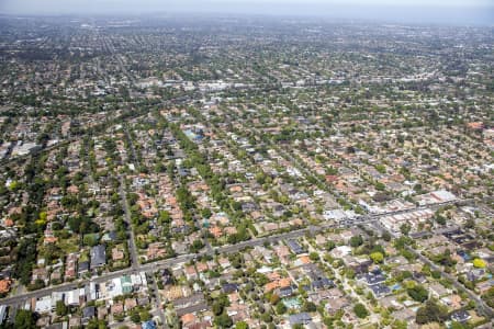 Aerial Image of BLACKBURN IN MELBOURNE