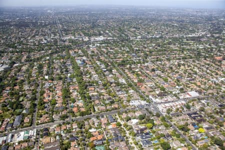 Aerial Image of BLACKBURN IN MELBOURNE