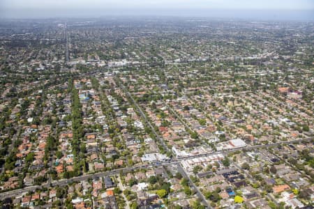 Aerial Image of BLACKBURN IN MELBOURNE