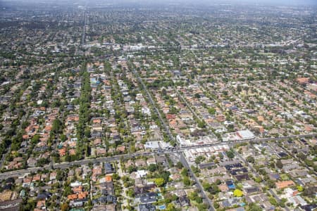 Aerial Image of BLACKBURN IN MELBOURNE