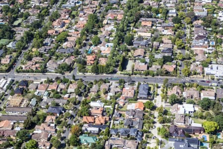 Aerial Image of BLACKBURN IN MELBOURNE