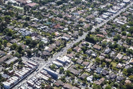 Aerial Image of BLACKBURN IN MELBOURNE