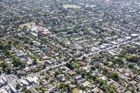 Aerial Image of BLACKBURN IN MELBOURNE