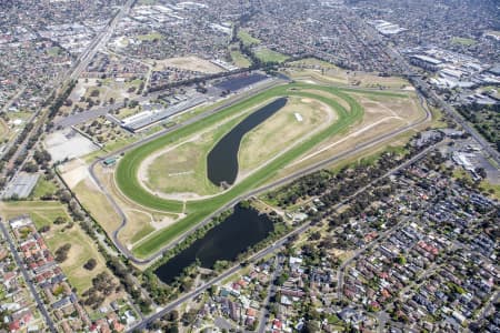 Aerial Image of SANDOWN RACECOURSE