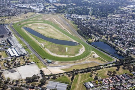 Aerial Image of SANDOWN RACECOURSE