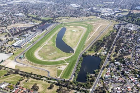 Aerial Image of SANDOWN RACECOURSE