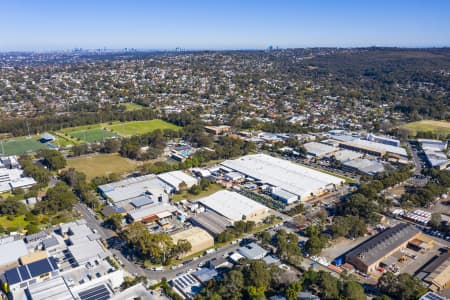 Aerial Image of CROMER INDUSTRIAL AREA