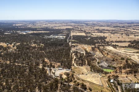 Aerial Image of STAWELL QUARRY