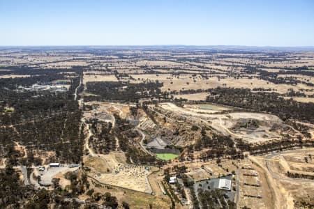 Aerial Image of STAWELL QUARRY
