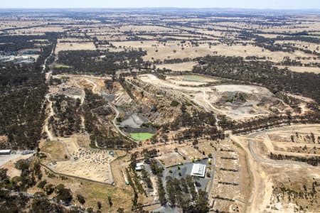 Aerial Image of STAWELL QUARRY