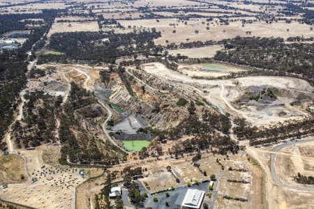 Aerial Image of STAWELL QUARRY