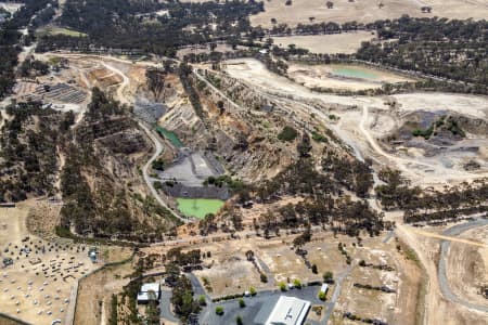 Aerial Image of STAWELL QUARRY