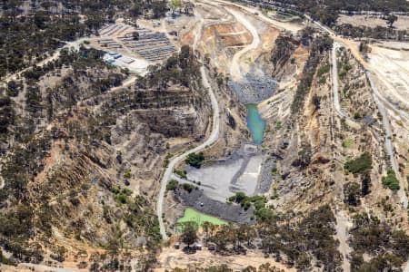 Aerial Image of STAWELL QUARRY