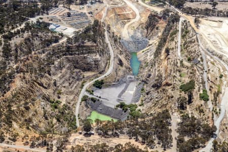 Aerial Image of STAWELL QUARRY