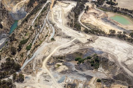 Aerial Image of STAWELL QUARRY