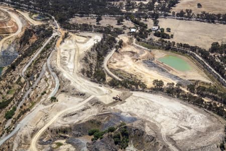 Aerial Image of STAWELL QUARRY