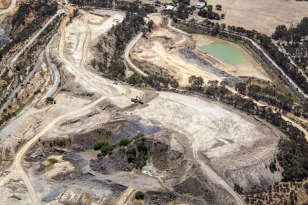 Aerial Image of STAWELL QUARRY