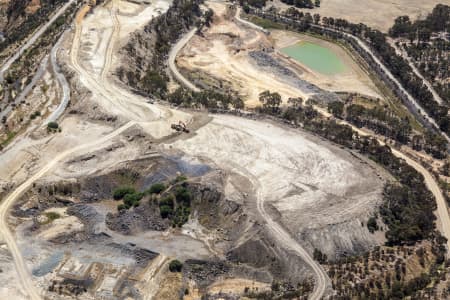 Aerial Image of STAWELL QUARRY