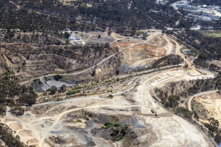 Aerial Image of STAWELL QUARRY