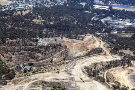 Aerial Image of STAWELL QUARRY