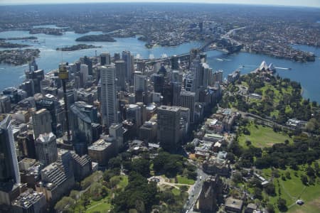 Aerial Image of ELIZABETH STREE, SYDNEY