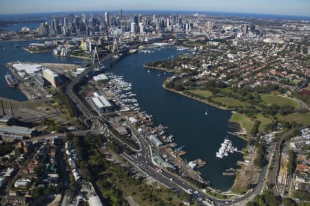 Aerial Image of ROZELLE BAY