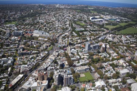 Aerial Image of SURRY HILLS